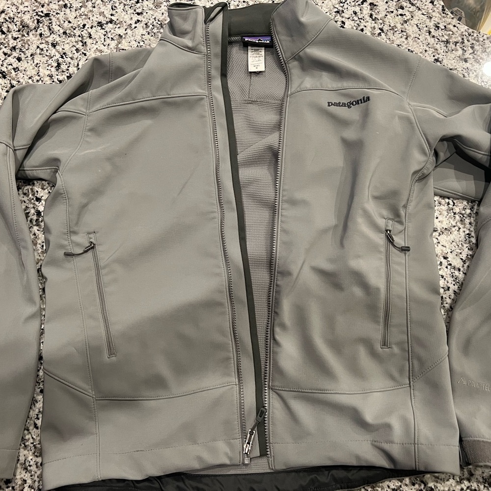 Patagonia Charcoal Softshell Jacket